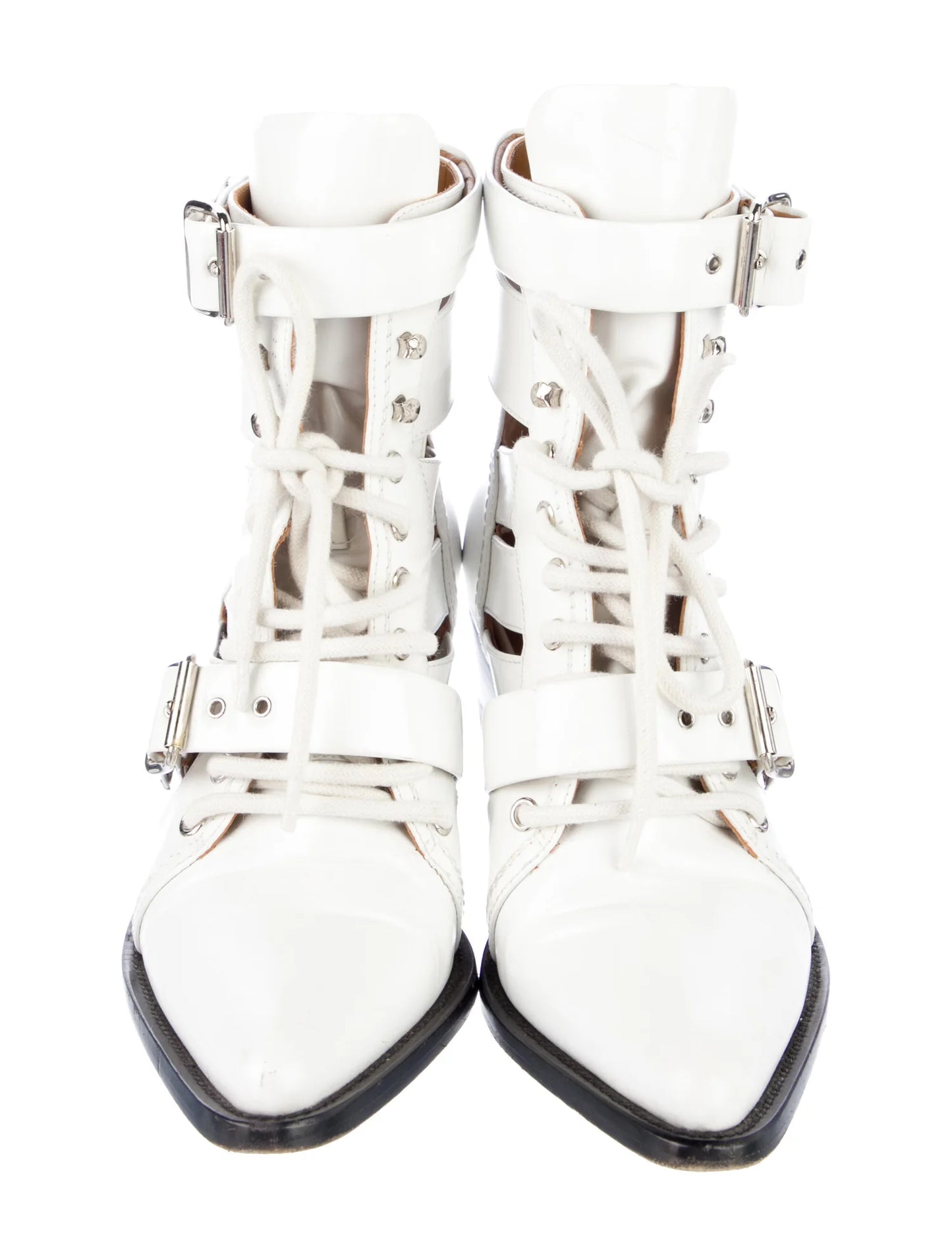 Gucci   |   Chloé Rylee leather ankle boots