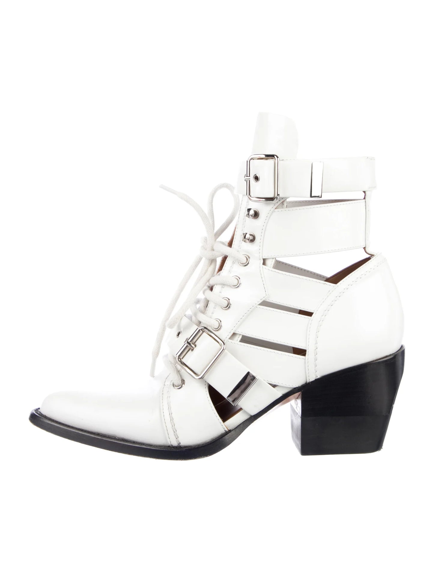 Gucci   |   Chloé Rylee leather ankle boots