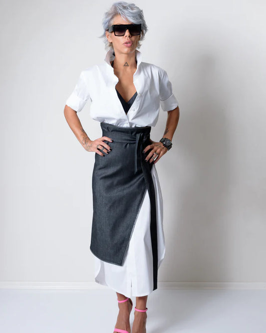 Locker Room   |    Denim Extravagant Three Piece Set