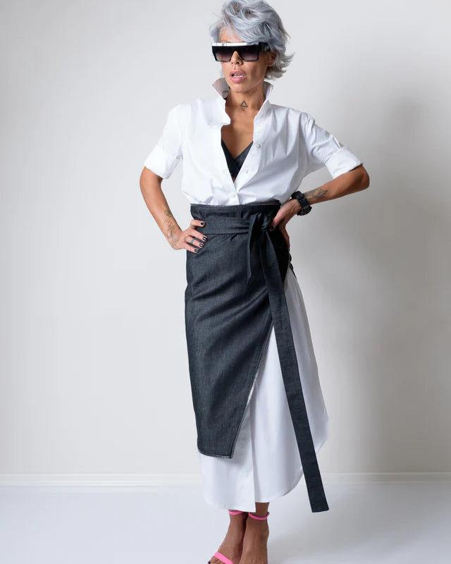 Locker Room   |    Denim Extravagant Three Piece Set