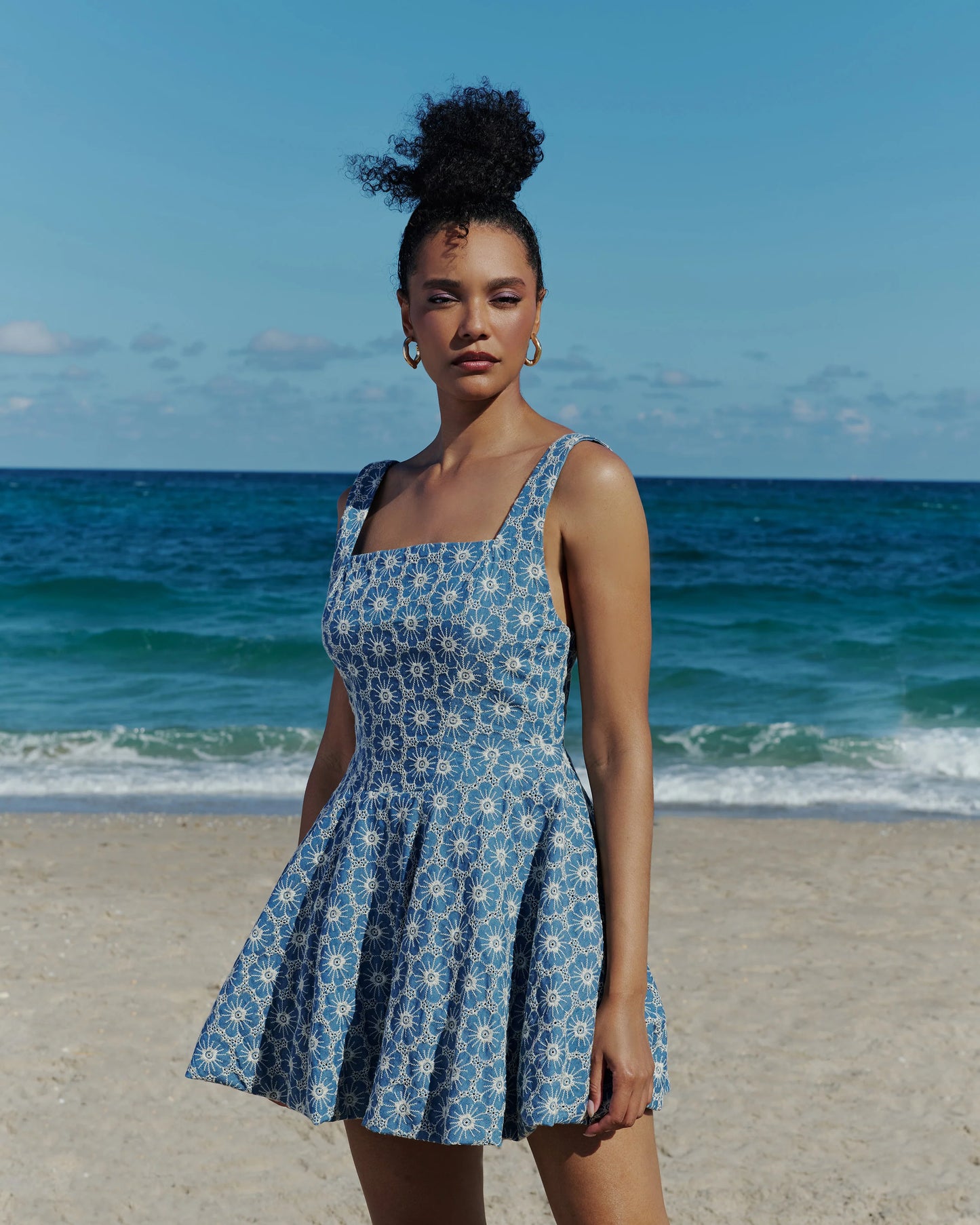 Arianne Elmy   |  Denim La Bubble Dress