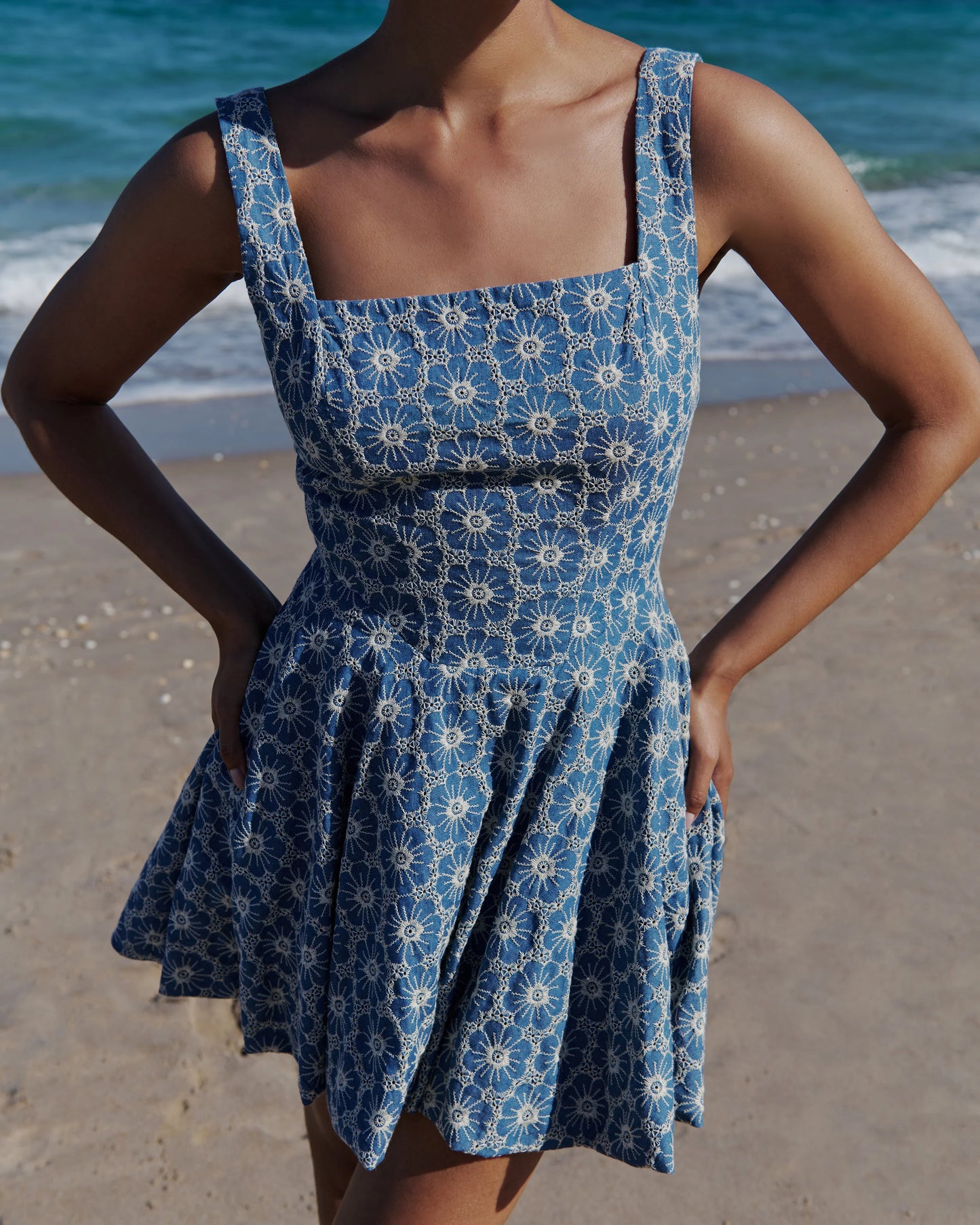 Arianne Elmy   |  Denim La Bubble Dress