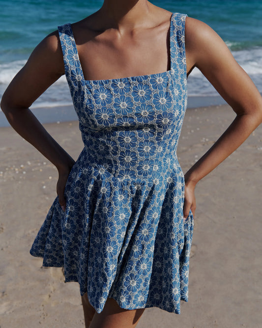 Arianne Elmy   |  Denim La Bubble Dress