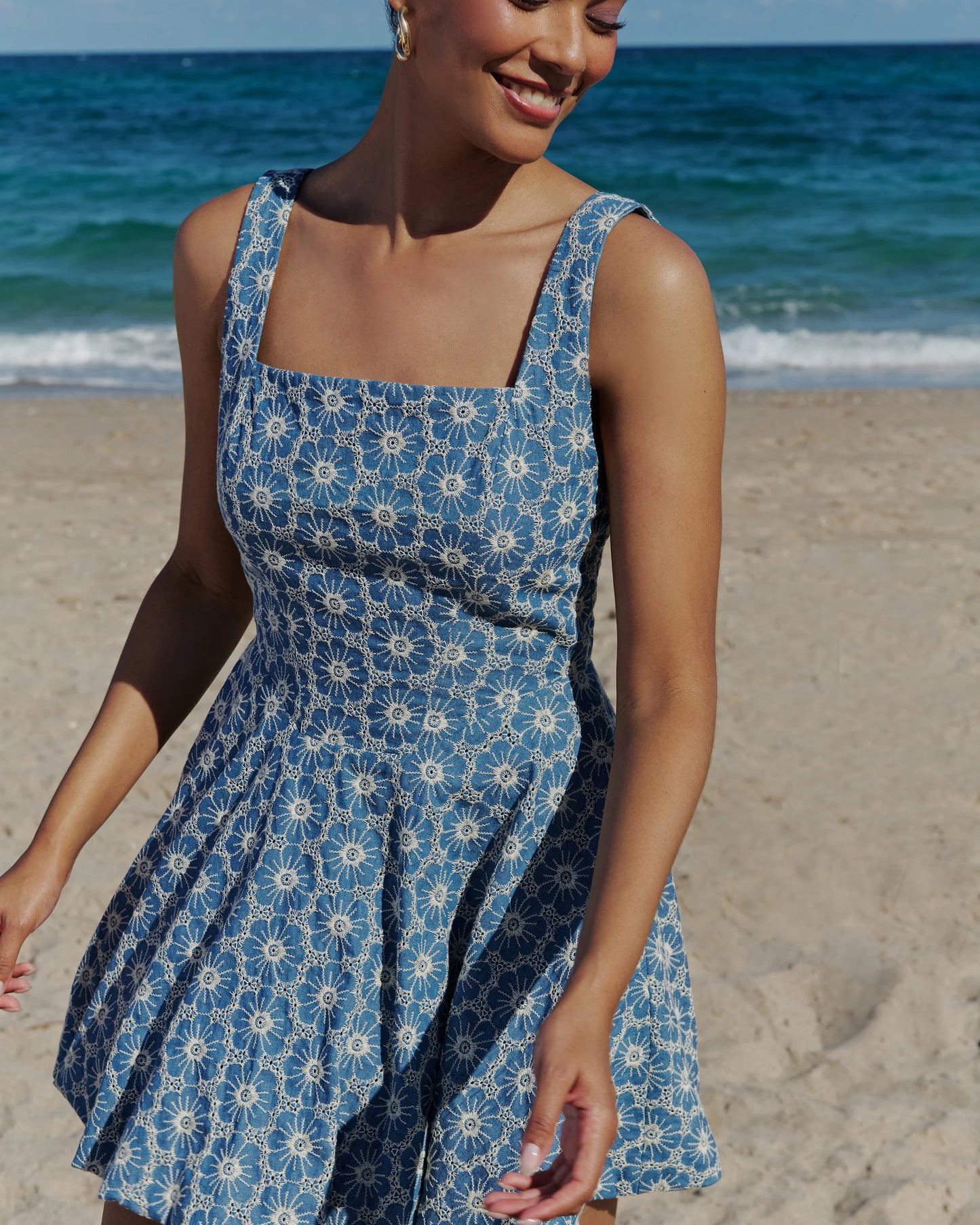 Arianne Elmy   |  Denim La Bubble Dress