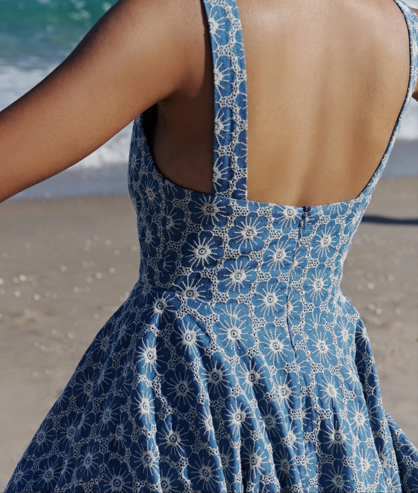 Arianne Elmy   |  Denim La Bubble Dress