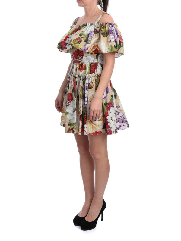 Dolce & Gabbana   |     Floral Poplin Dress