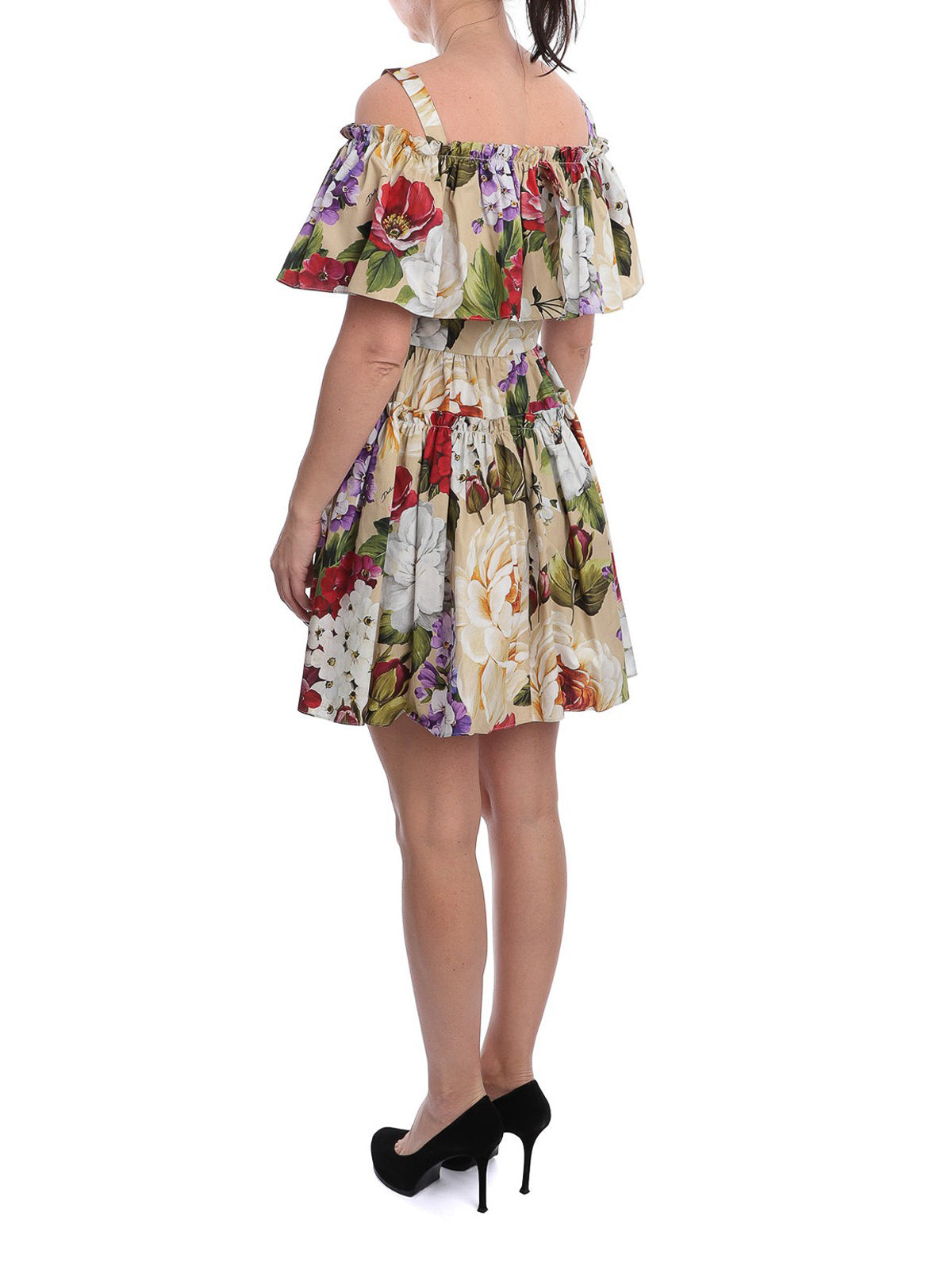 Dolce & Gabbana   |     Floral Poplin Dress