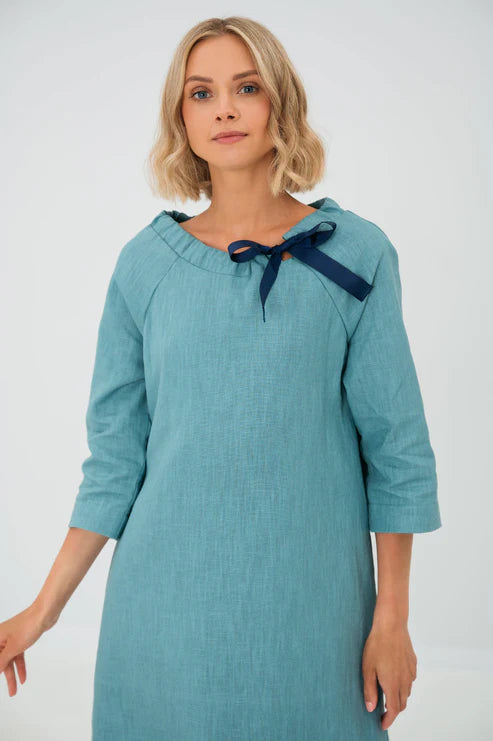 Le Muse   |  French Cocktail Linen Dress