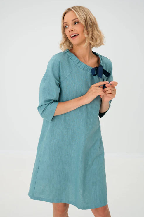 Le Muse   |  French Cocktail Linen Dress