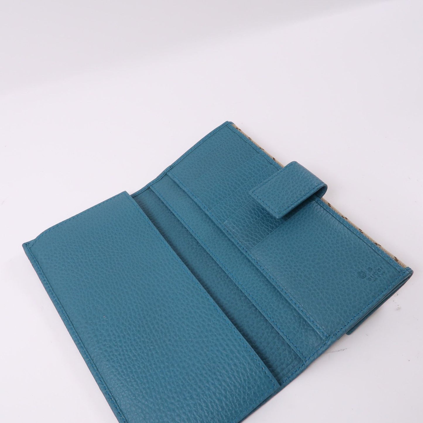 Gucci   |    Canvas Long Wallet Gold Paper Long Wallet