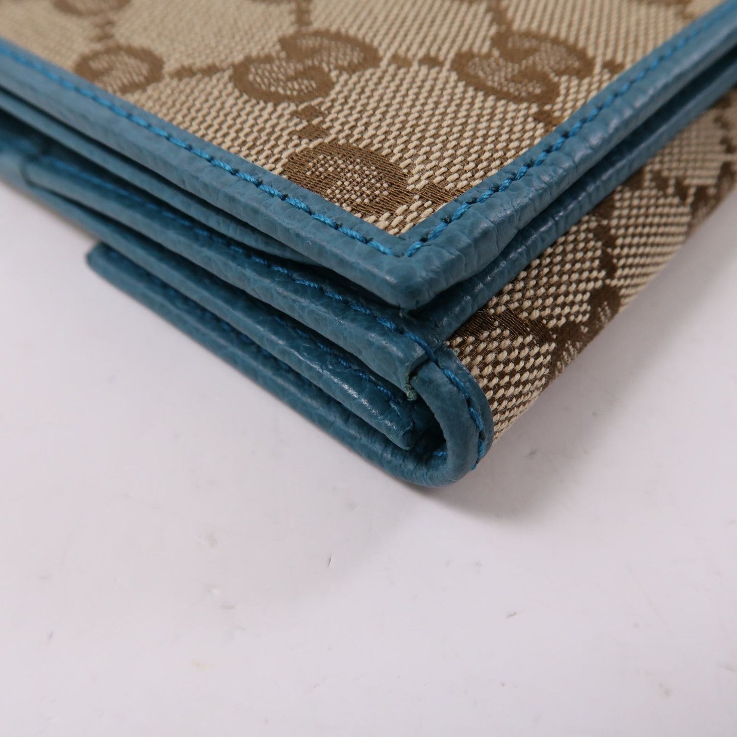 Gucci   |    Canvas Long Wallet Gold Paper Long Wallet