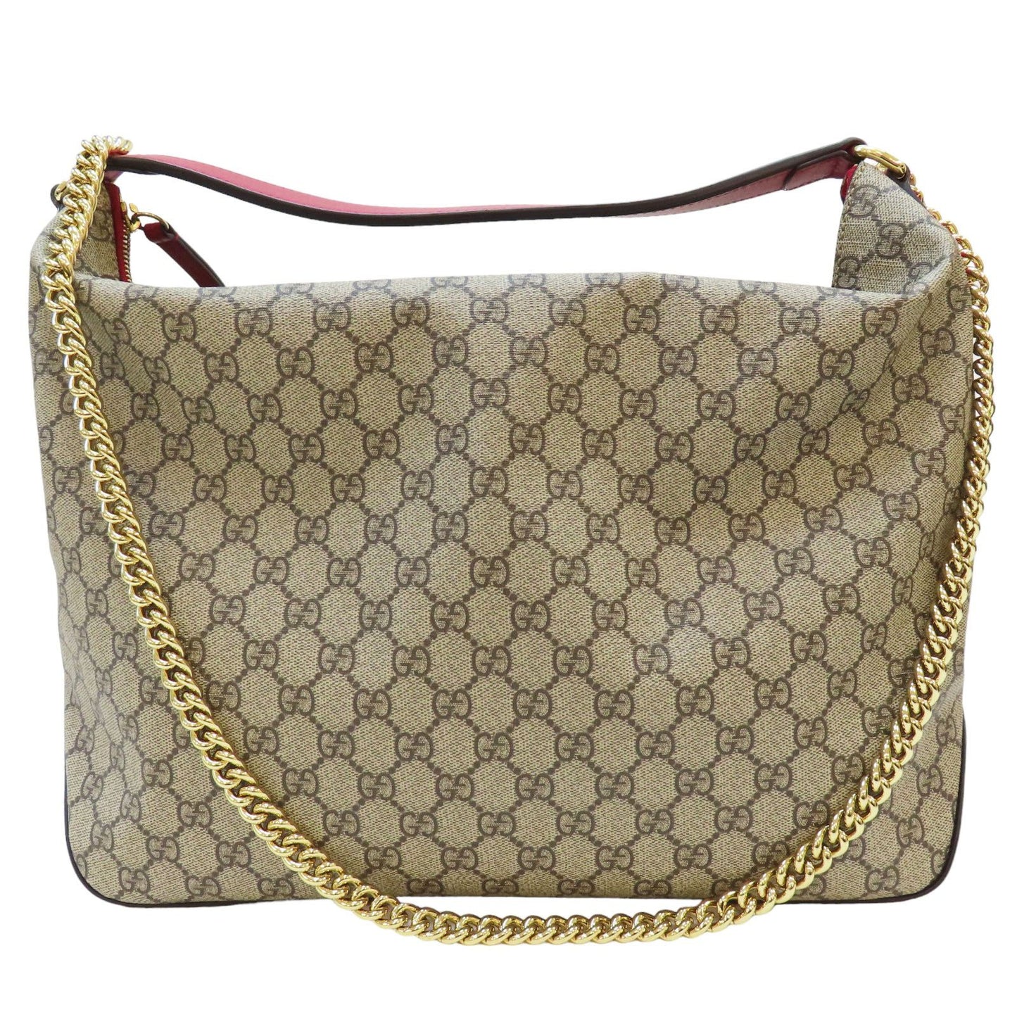 Gucci   |    Monogram Hobo Bag