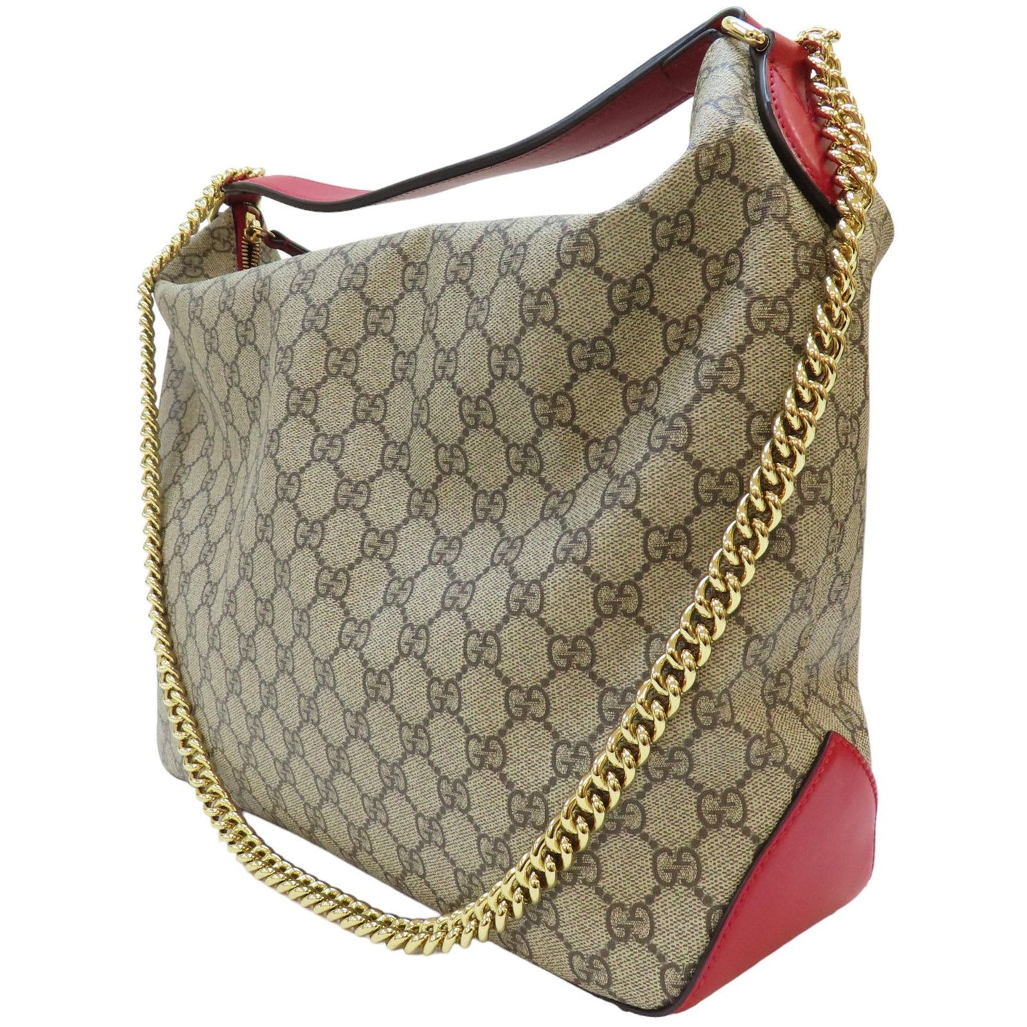 Gucci   |    Monogram Hobo Bag