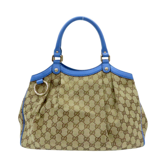 Gucci   |    Sukey Tote Medium, GG Canvas