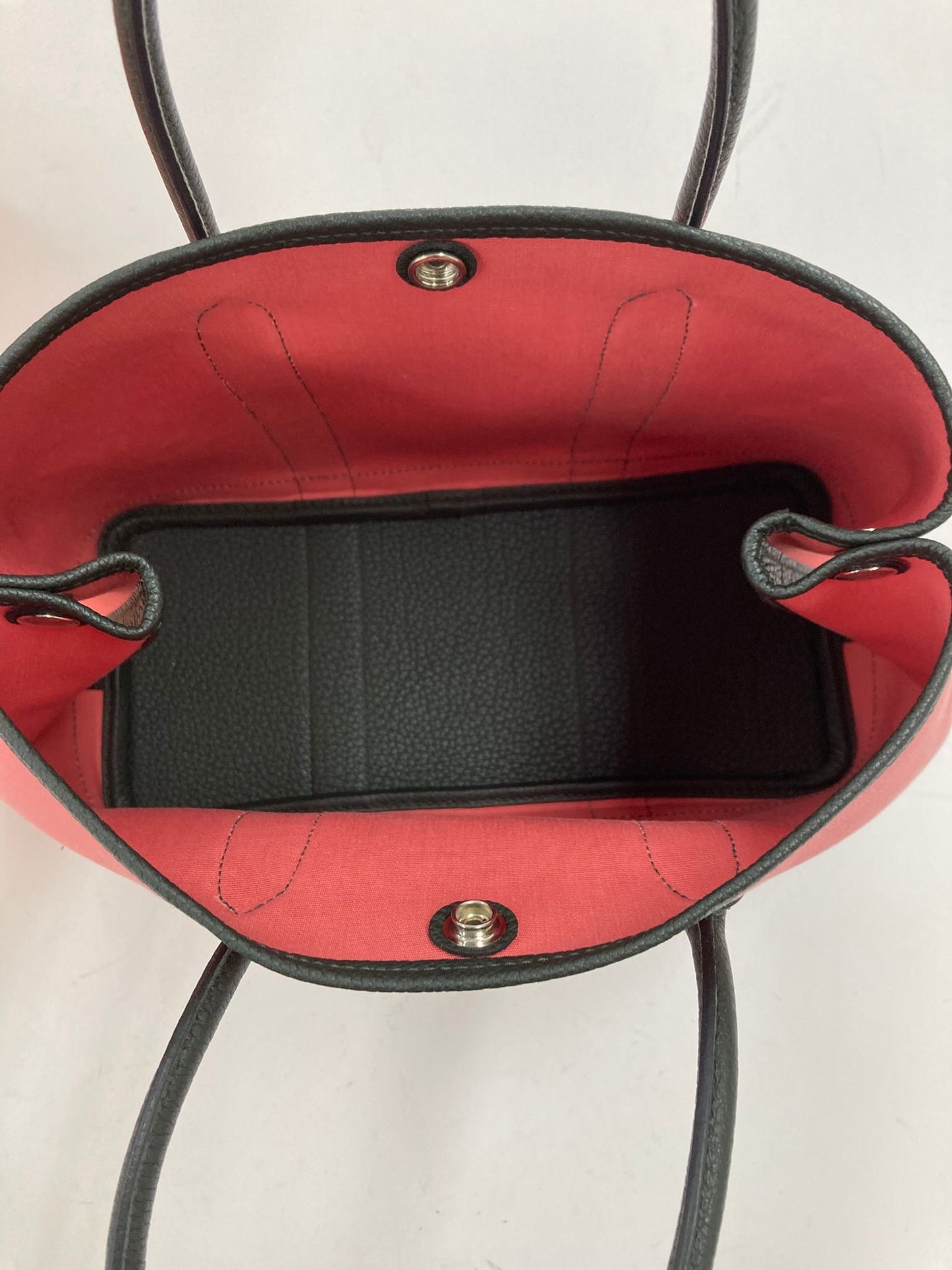 Hermès   |   Pink Garden Party 30, Negonda Toile PHW A Stamp