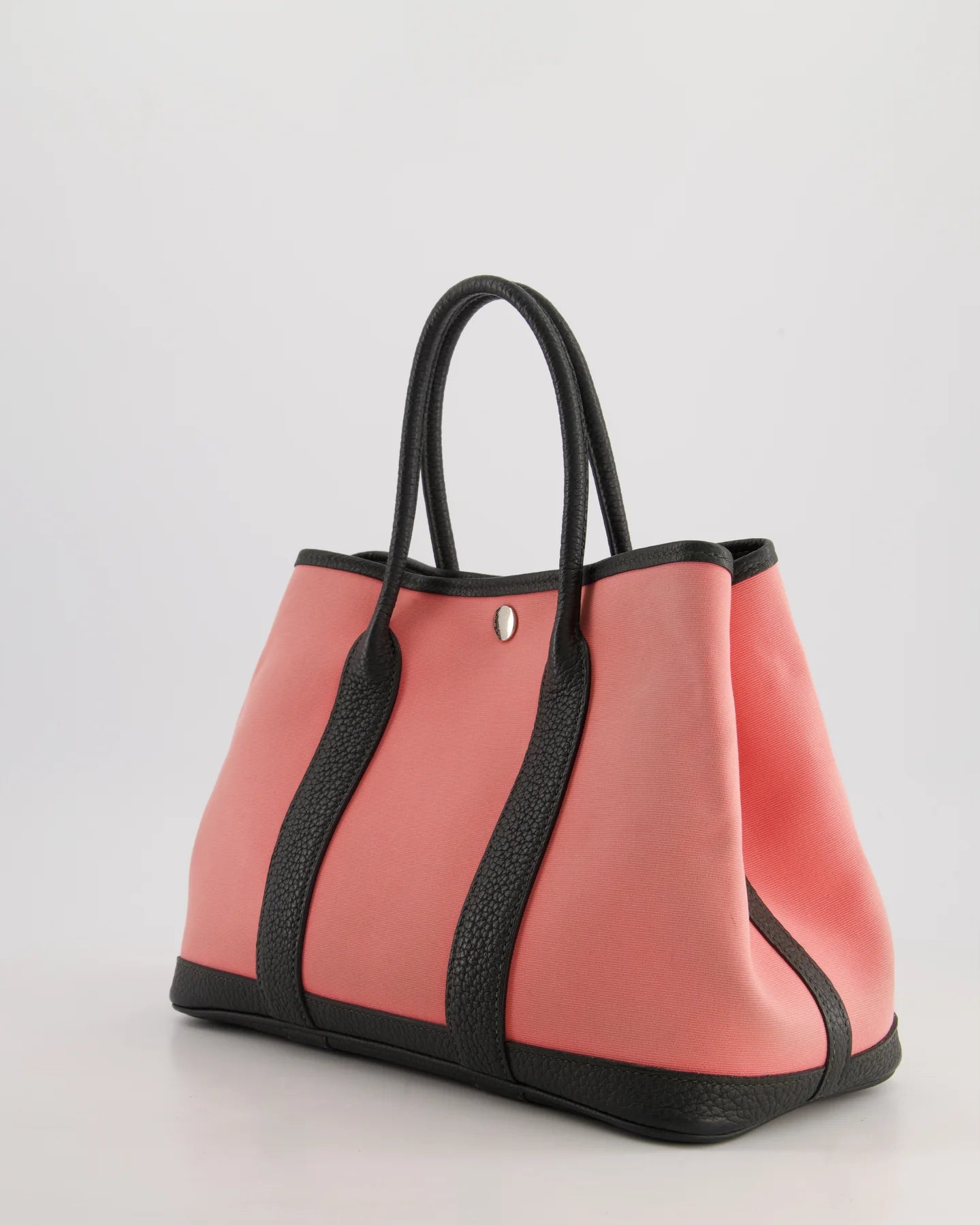 Hermès   |   Pink Garden Party 30, Negonda Toile PHW A Stamp