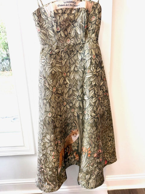 Miss Rosier   |    Claudia Green Jungle Print Midi Dress