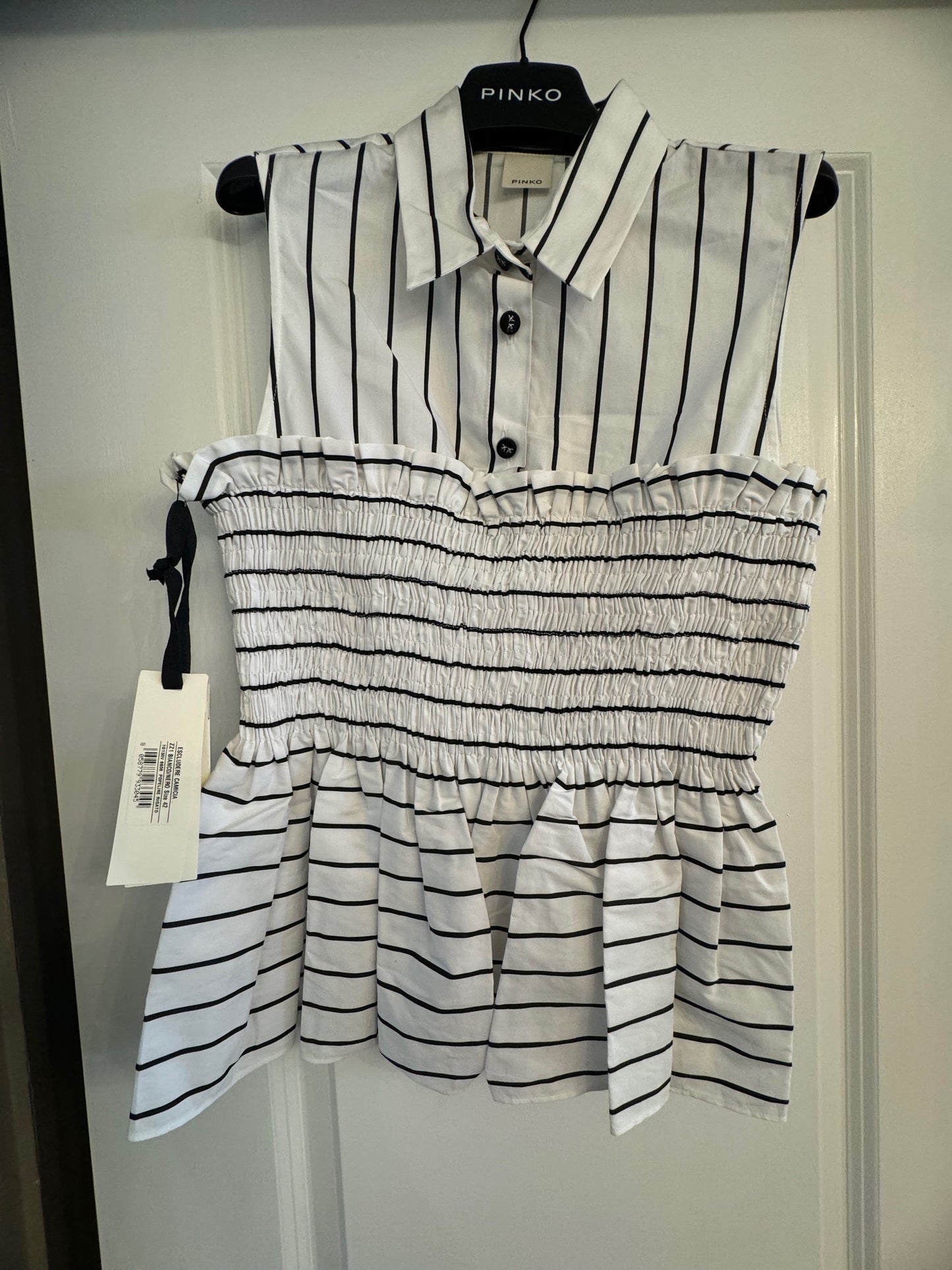 Pinko   |   Black & White Blouse