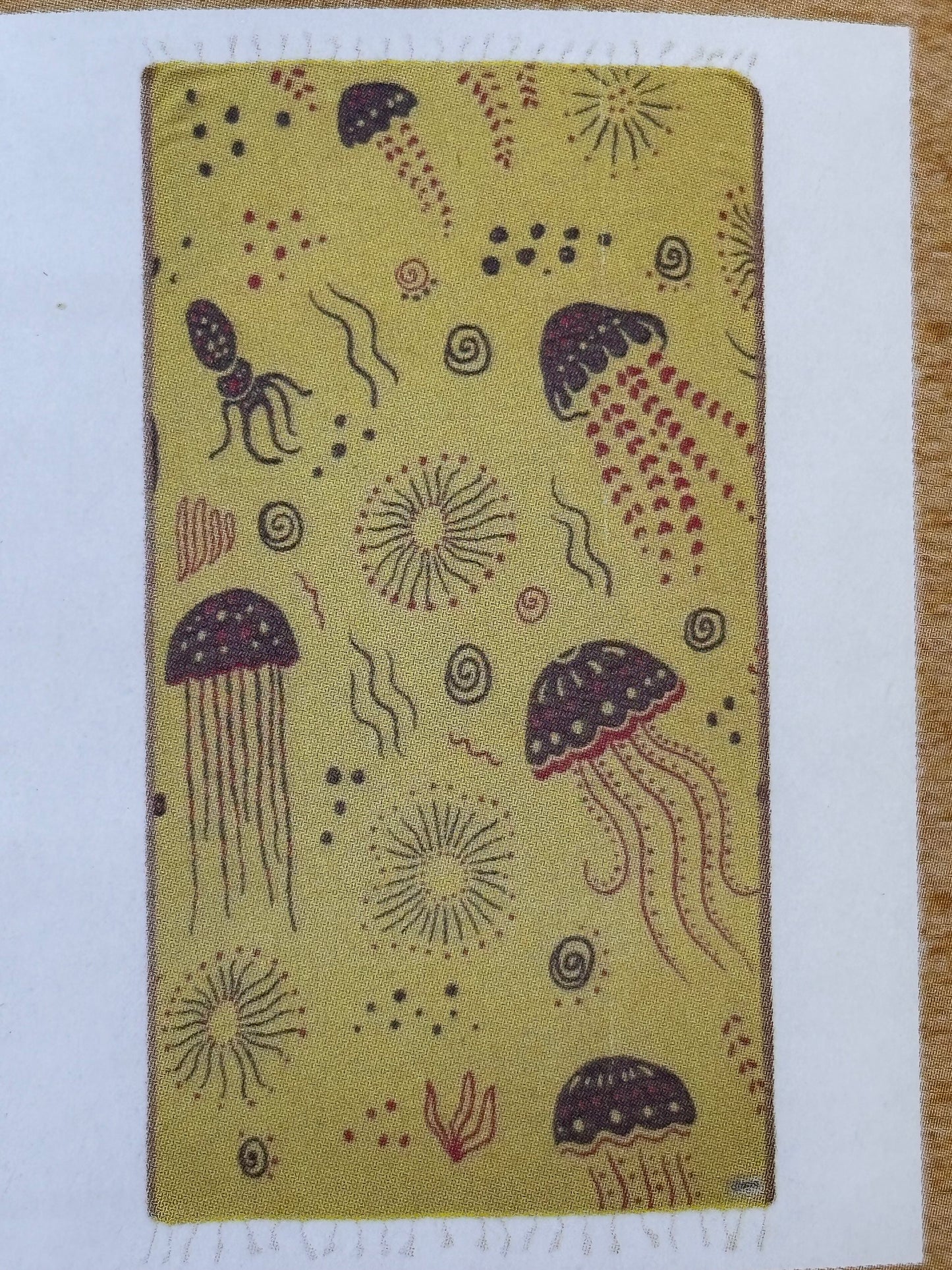 sand cloud   |   Yellow Jellyfish Print