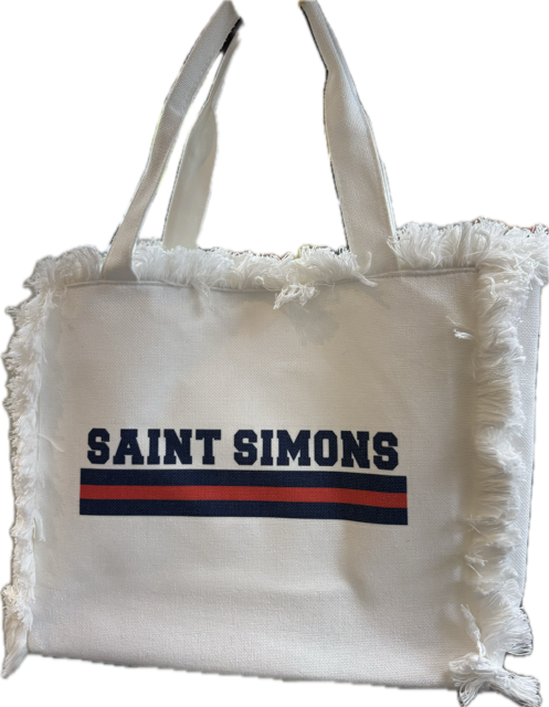 Saint Simons   |    Fringe Tote Canvas
