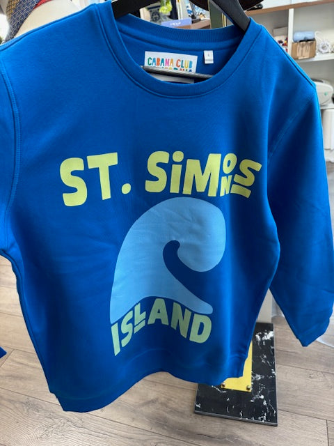 St. Simons Island Wave Sweatshirt