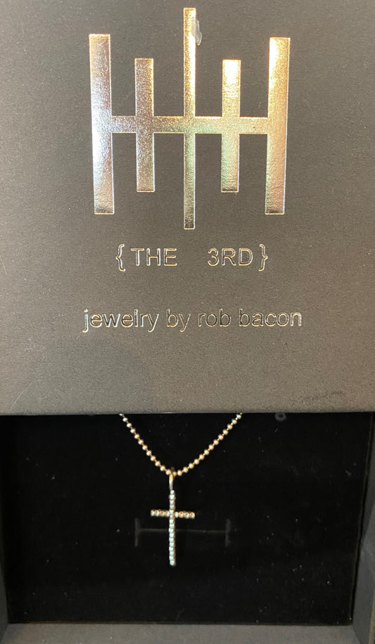 Rob Bacon   |    Silver Cross on Chain