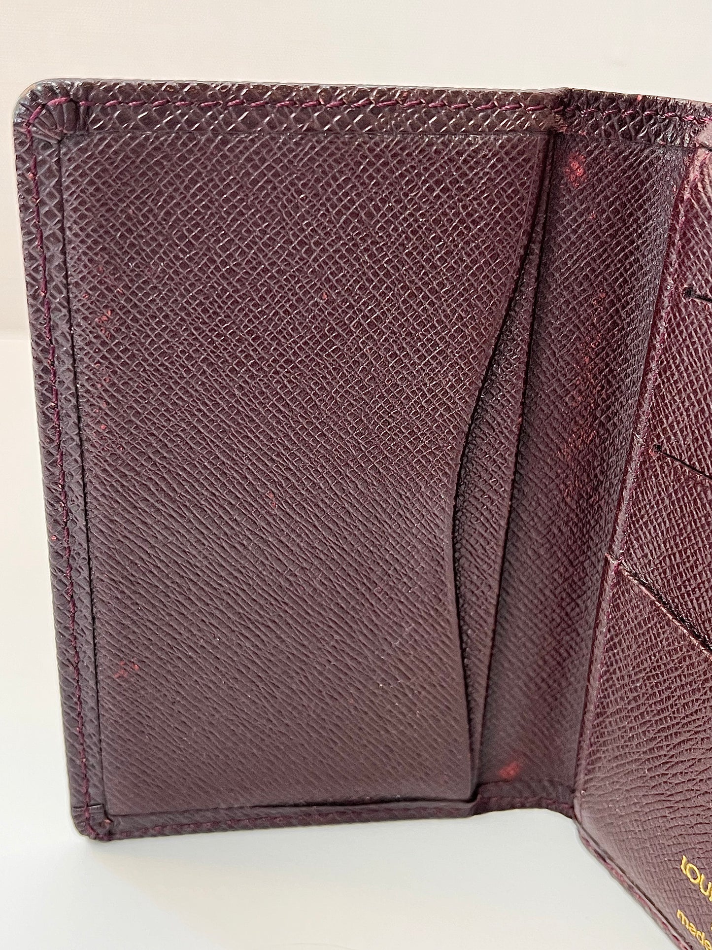 Vintage Louis Vuitton Pocket Organizer Wallet