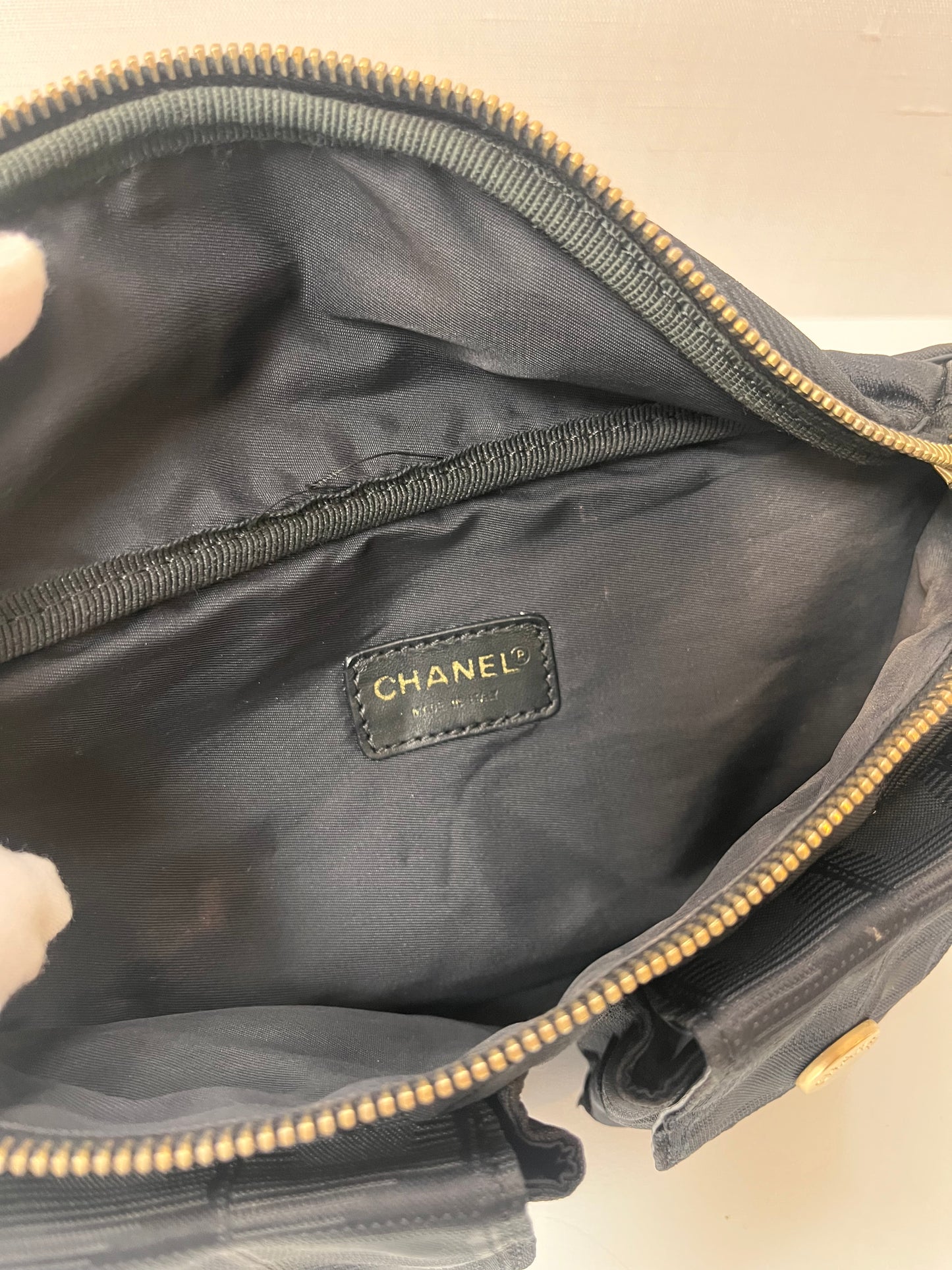 Vintage Chanel Travel Ligne Waist Bag