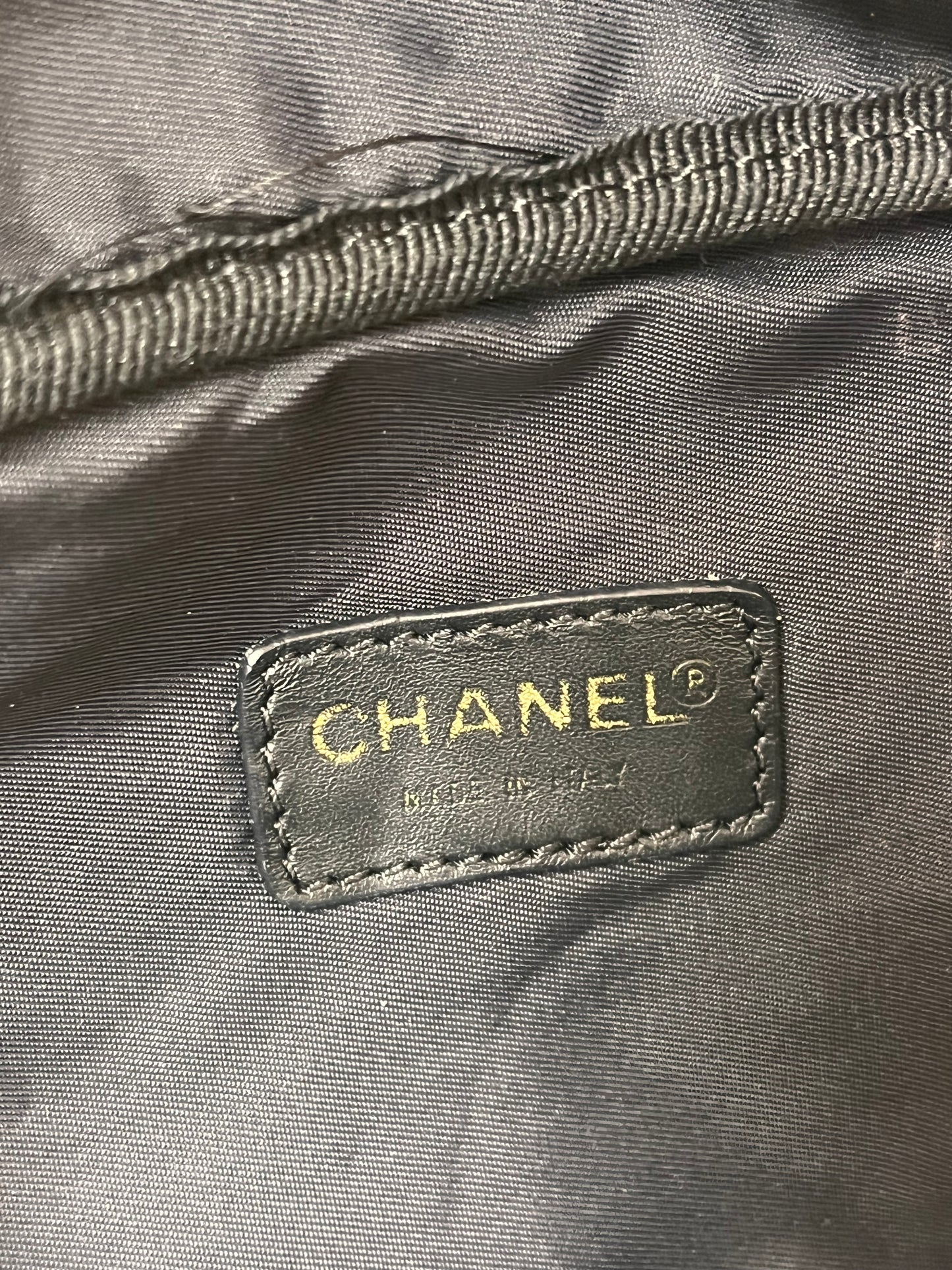Vintage Chanel Travel Ligne Waist Bag