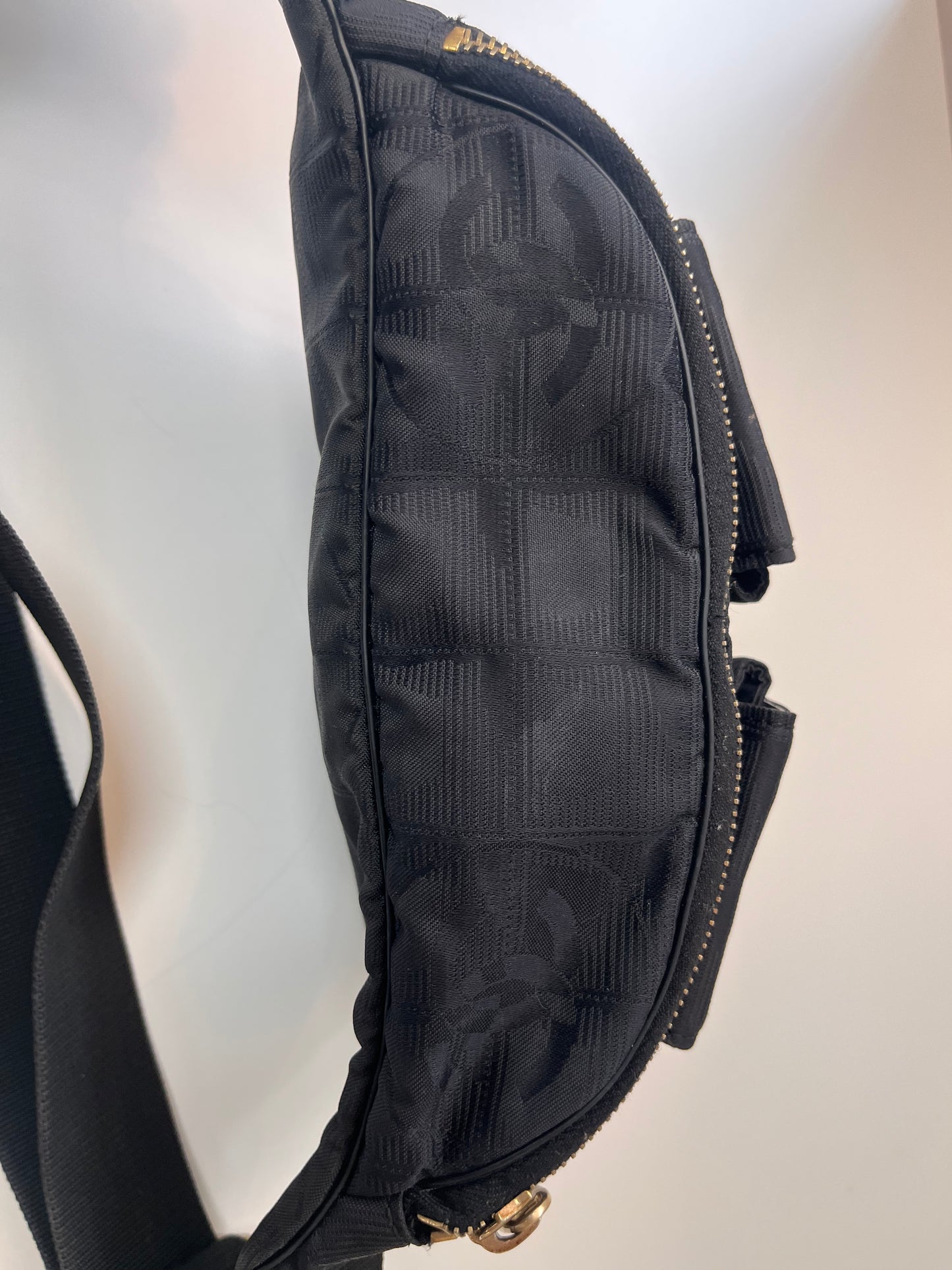 Vintage Chanel Travel Ligne Waist Bag