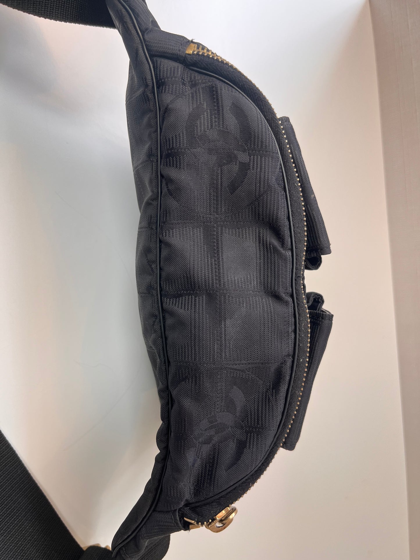 Vintage Chanel Travel Ligne Waist Bag