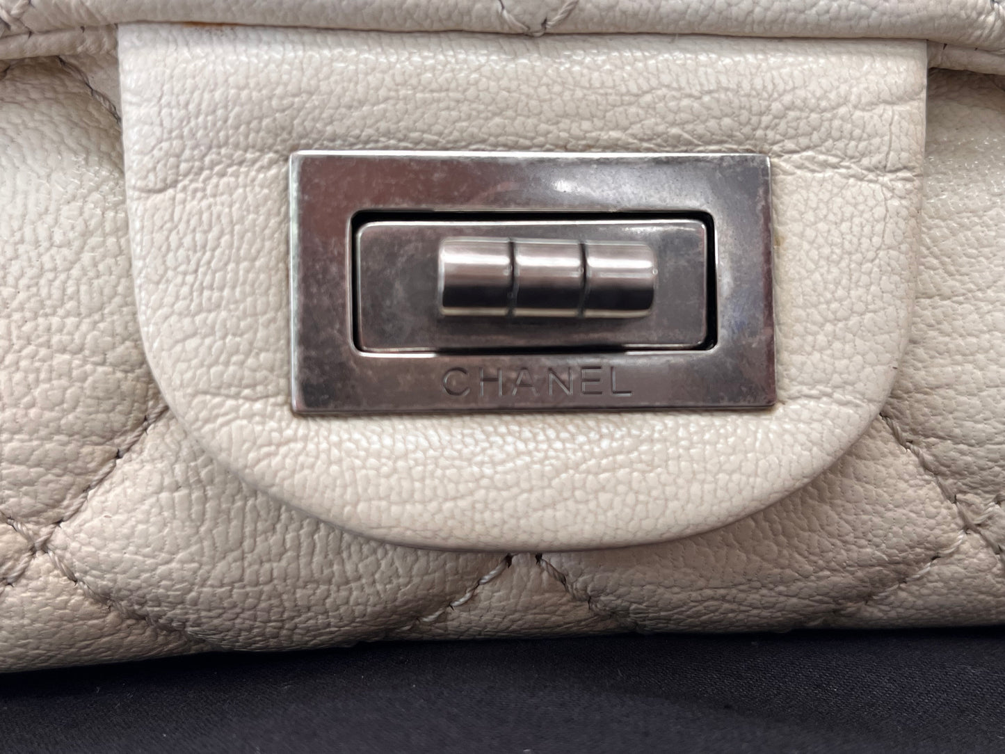 Off White Chanel Reissue Bag