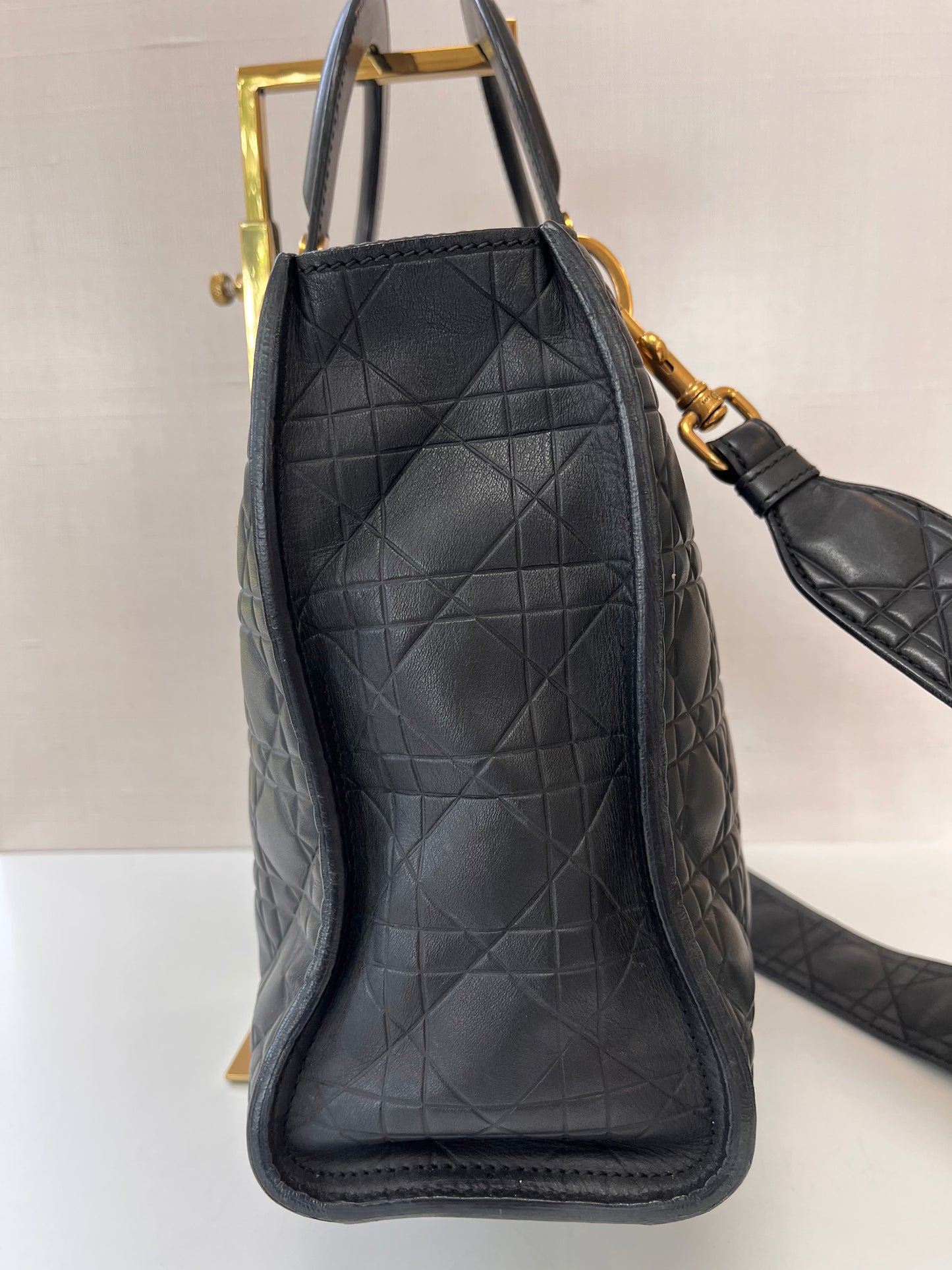 Navy Lady Dior Bag