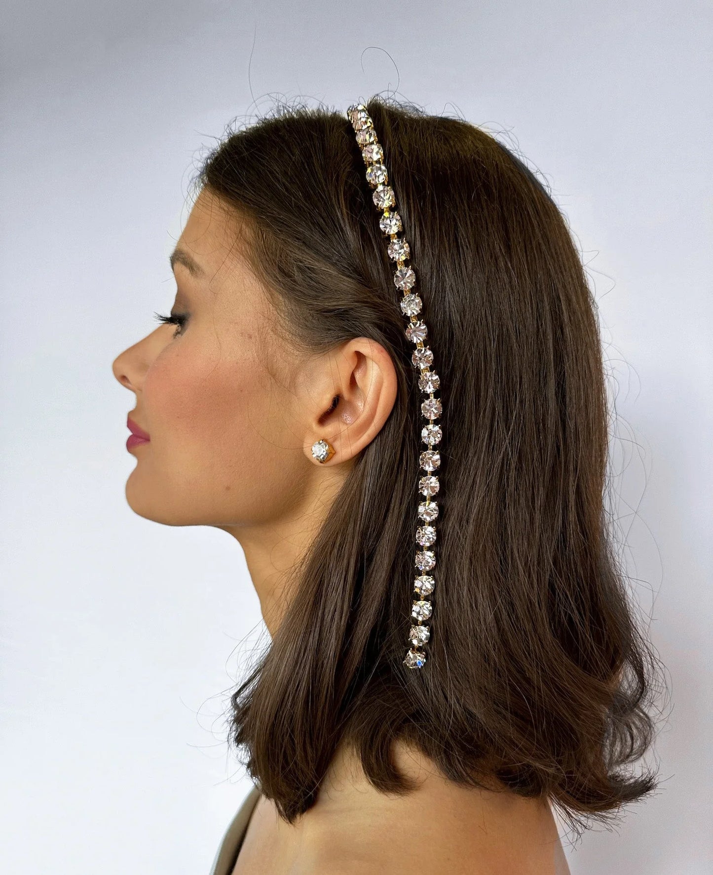 Epona Valley   |    Josephina Magnus Swarovski Drop Chain Headband