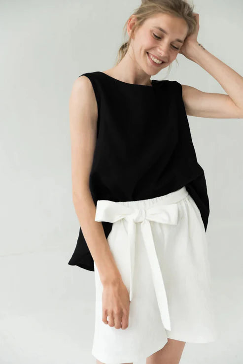 Le Muse   |    Linen tank top