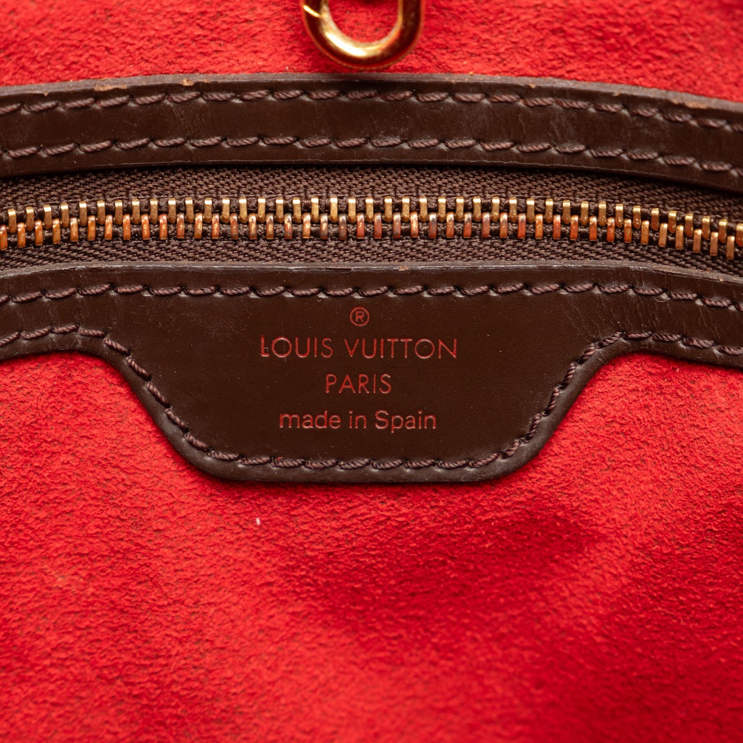 Louis Vuitton   |    Damier Ebene Hampstead