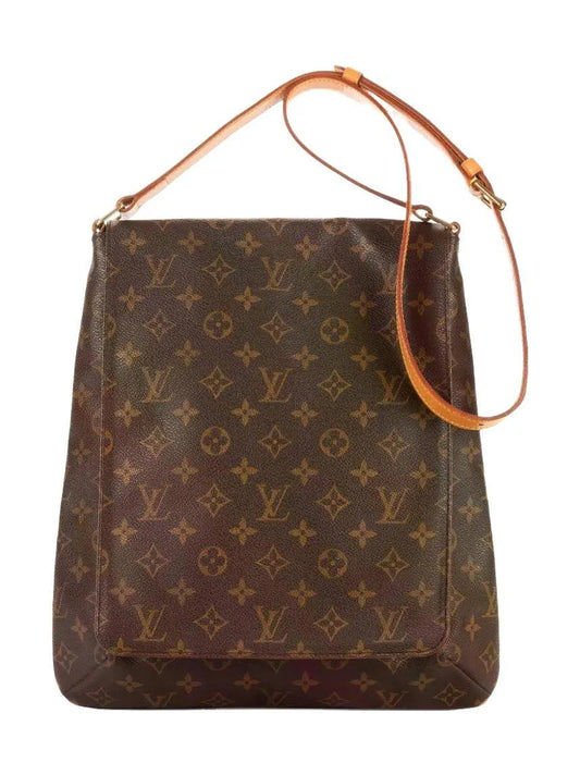 Louis Vuitton   |    Musette Monogram Canvas Shoulder Bag