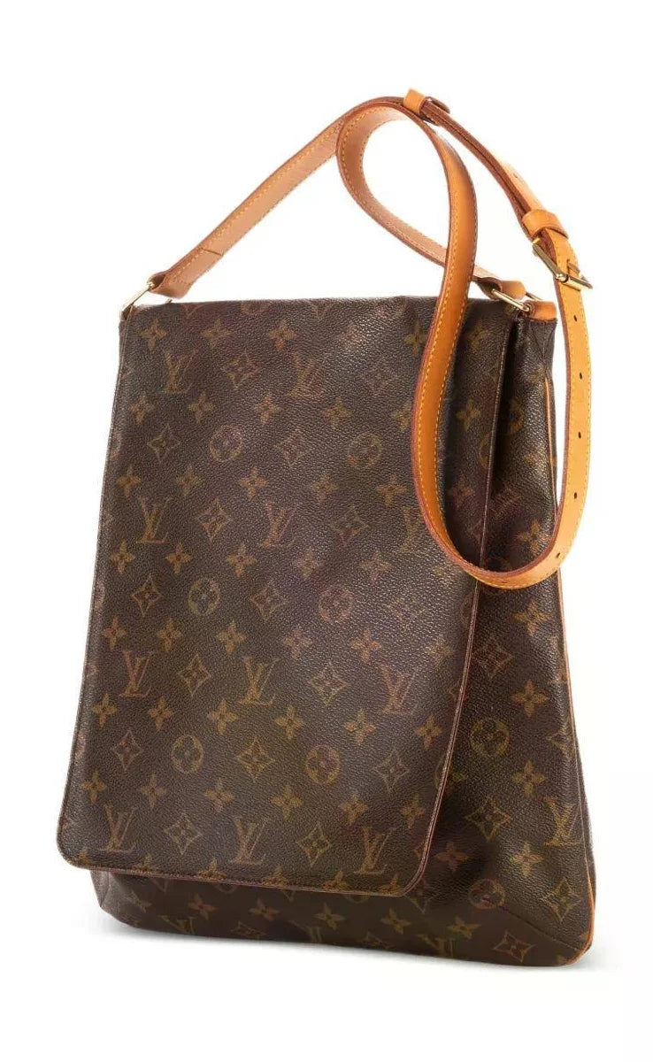 Louis Vuitton   |    Musette Monogram Canvas Shoulder Bag