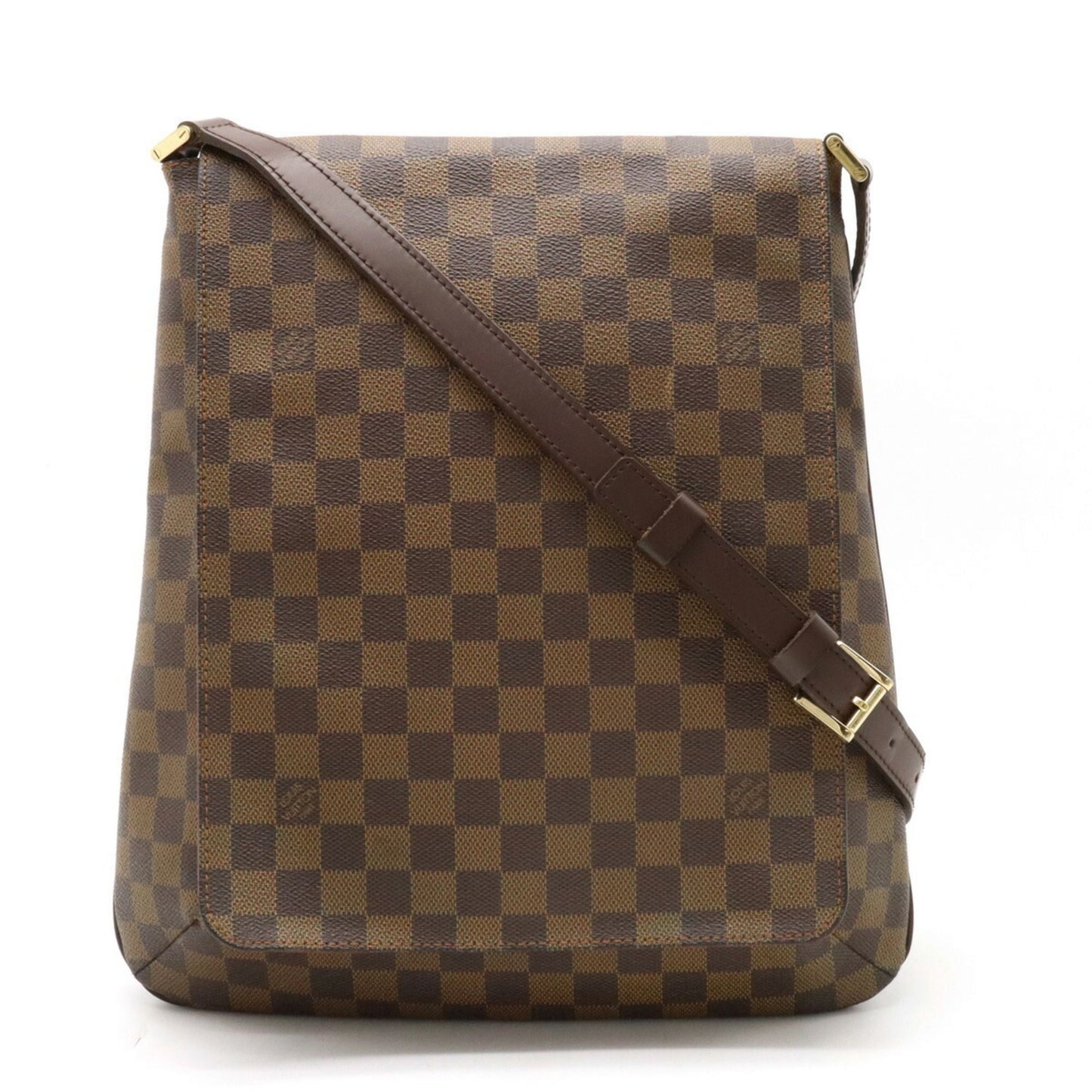 Louis Vuitton   |    Musette, Damier Ebene