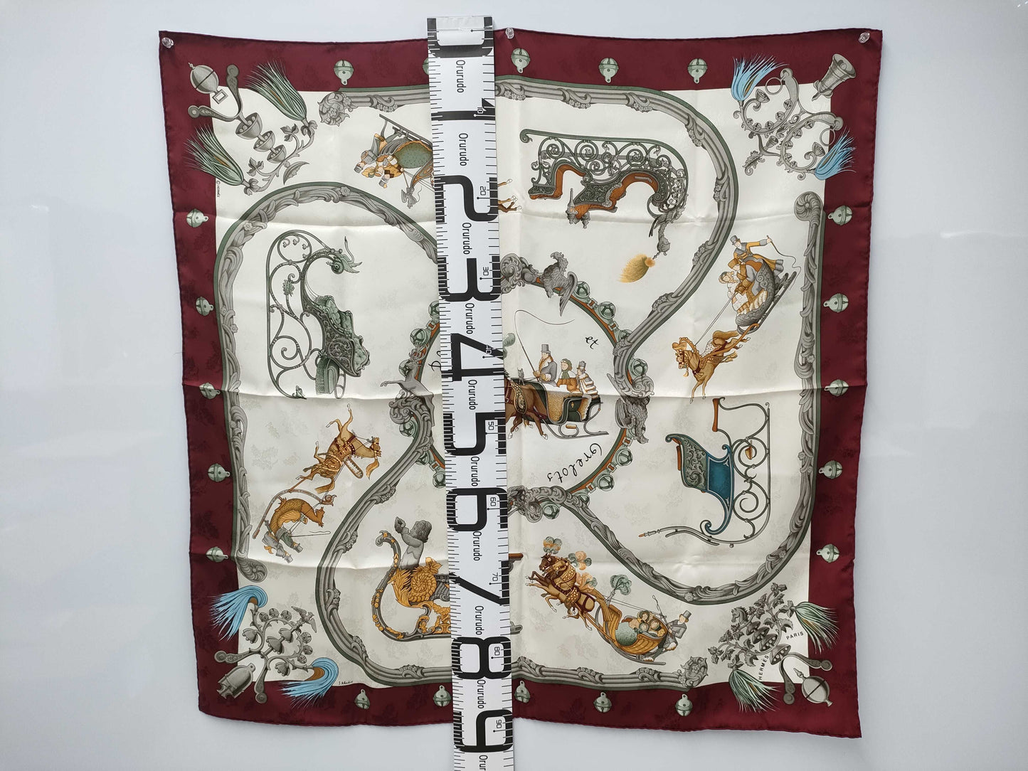 Hermes   |    Plumes Et Grelots Carre 90