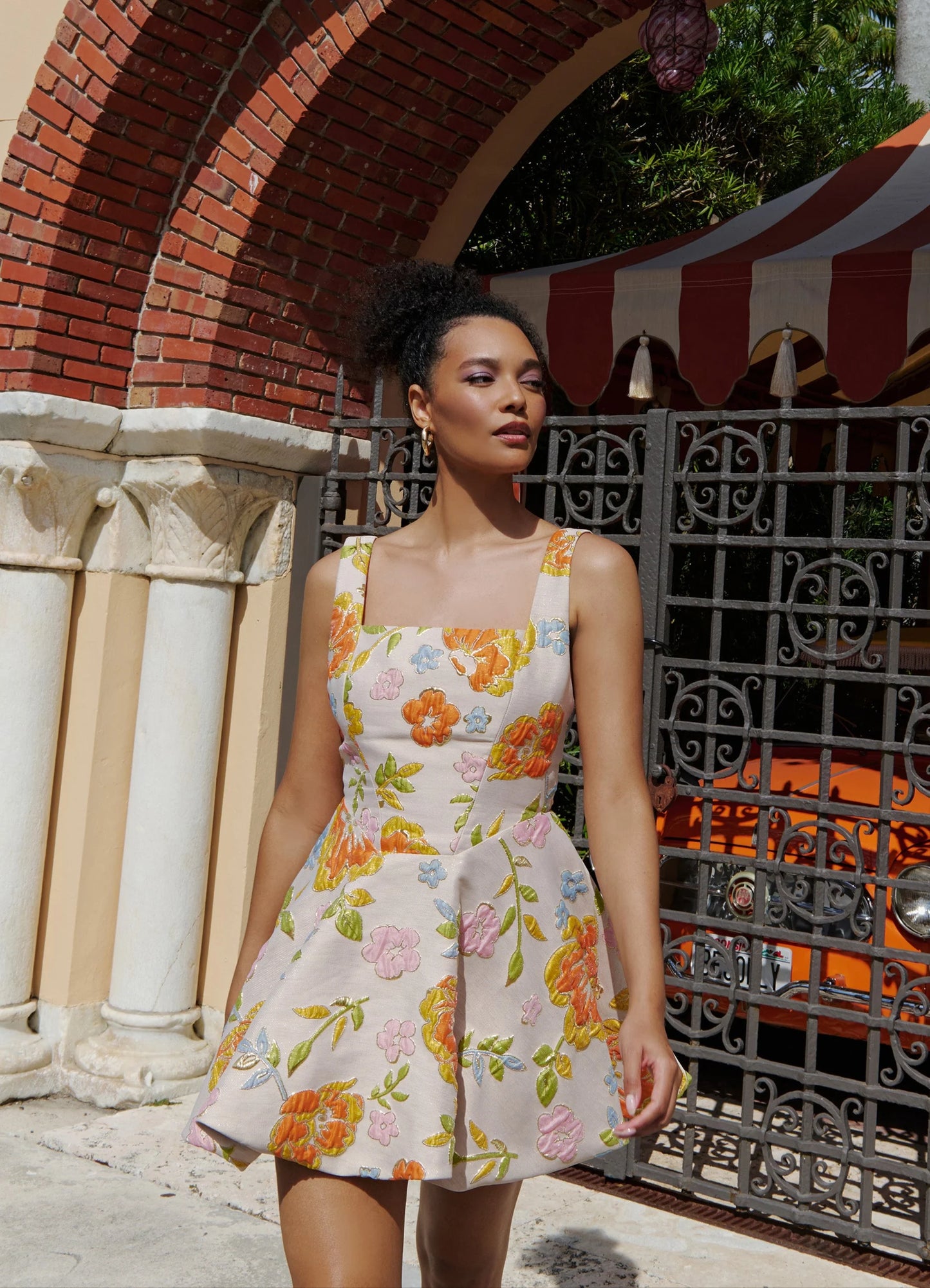 Arianne Elmy   |  Refresh La Bubble Dress (Orange)