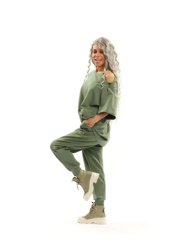 Locker Room   |    Sage Green 3-Piece Activewear Set