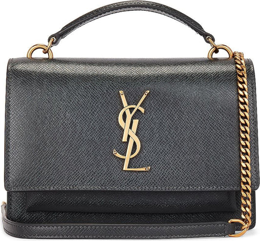 Saint Laurent   |    Sunset Chain Wallet Bag