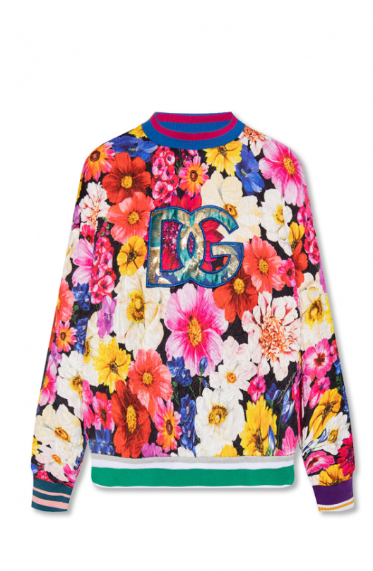 Dolce & Gabbana   |     Brocade Sweatshirt Floral