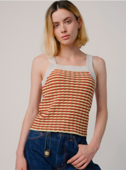 Degen Stitchy Grid Tank