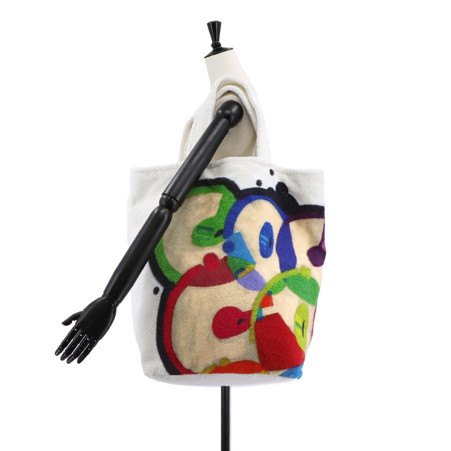 Chanel   |   White Beach Bag With Towel Tote Bag