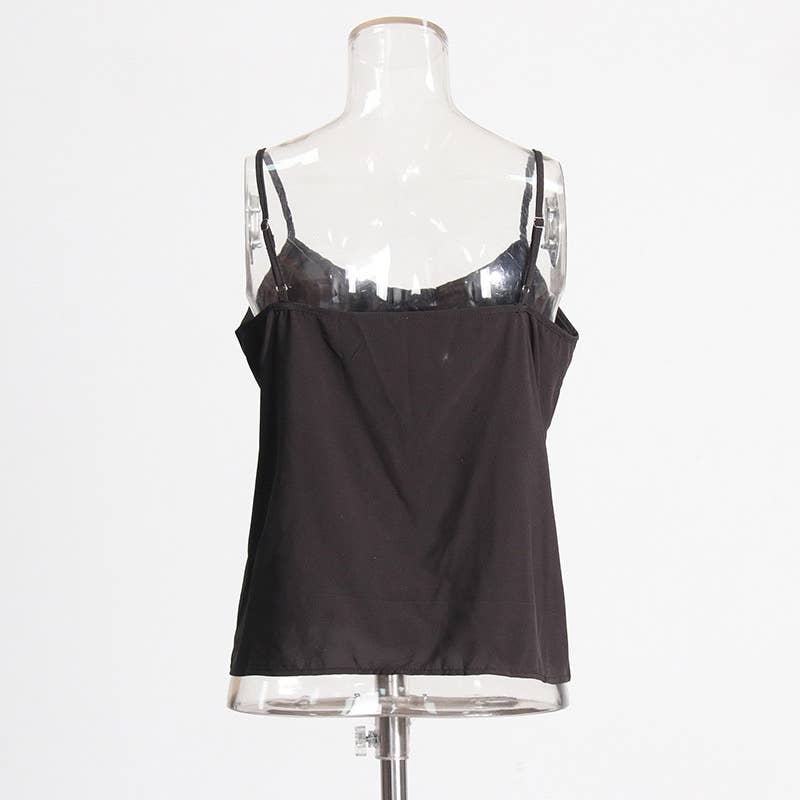 TAO   |    PS Black Floral Top & A-Line Skirt Ensemble