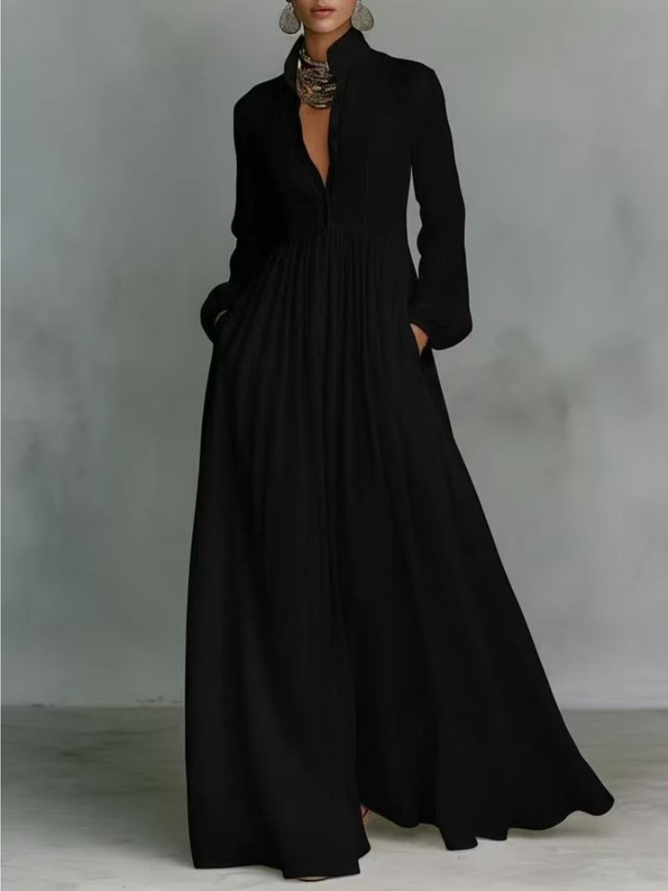 Long Summer Shirt Dress