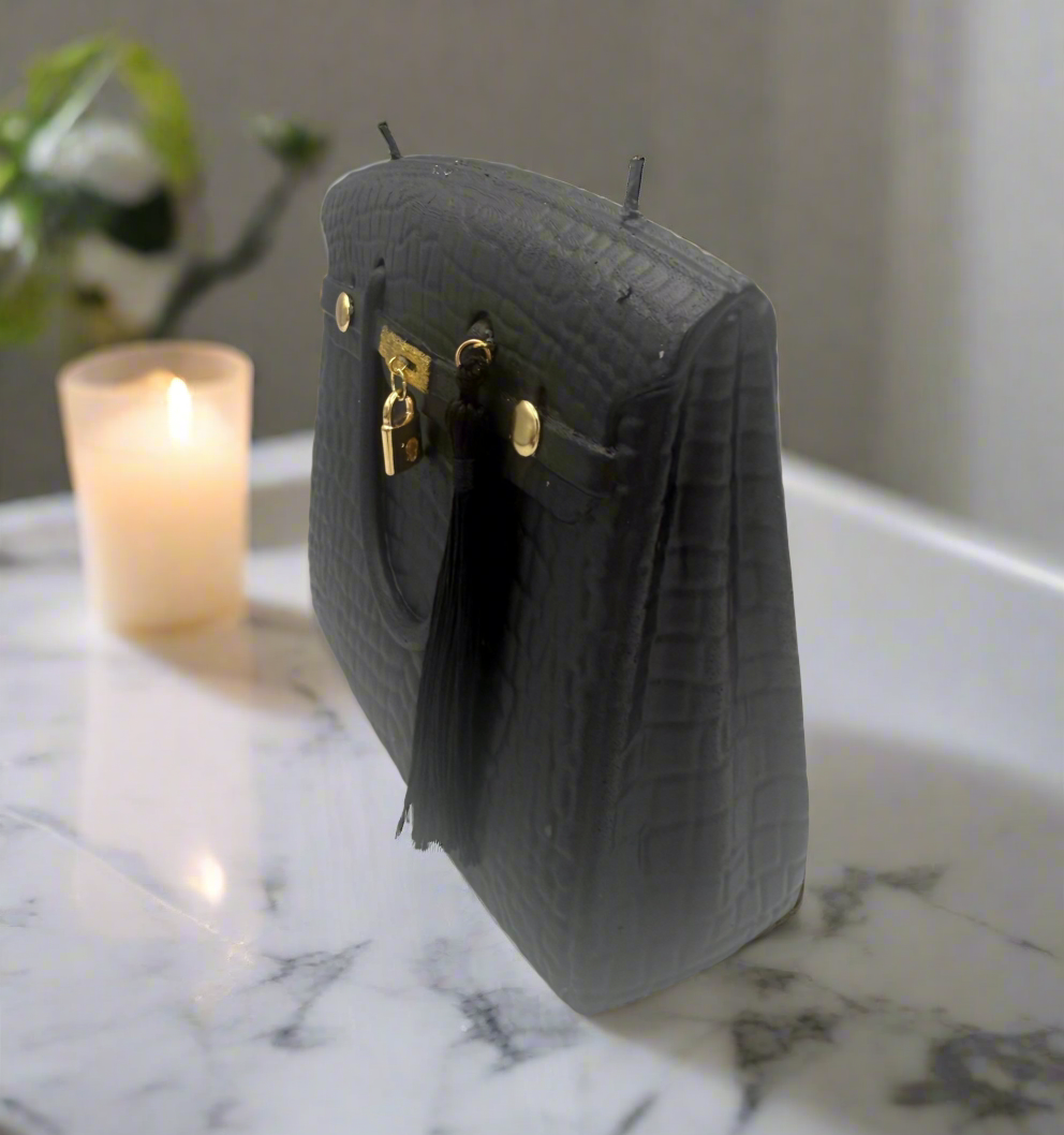 The Iconic Collection Candles  Purse: Orange
