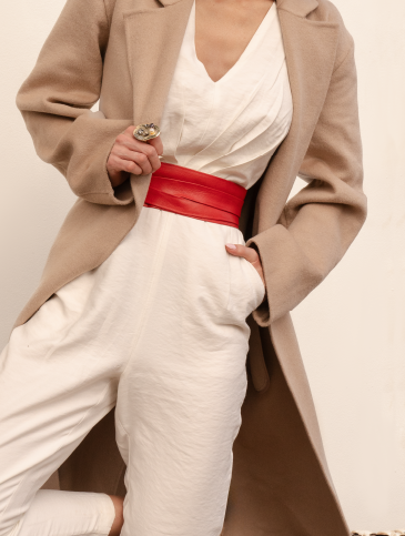 Wrap Belt   |    Red